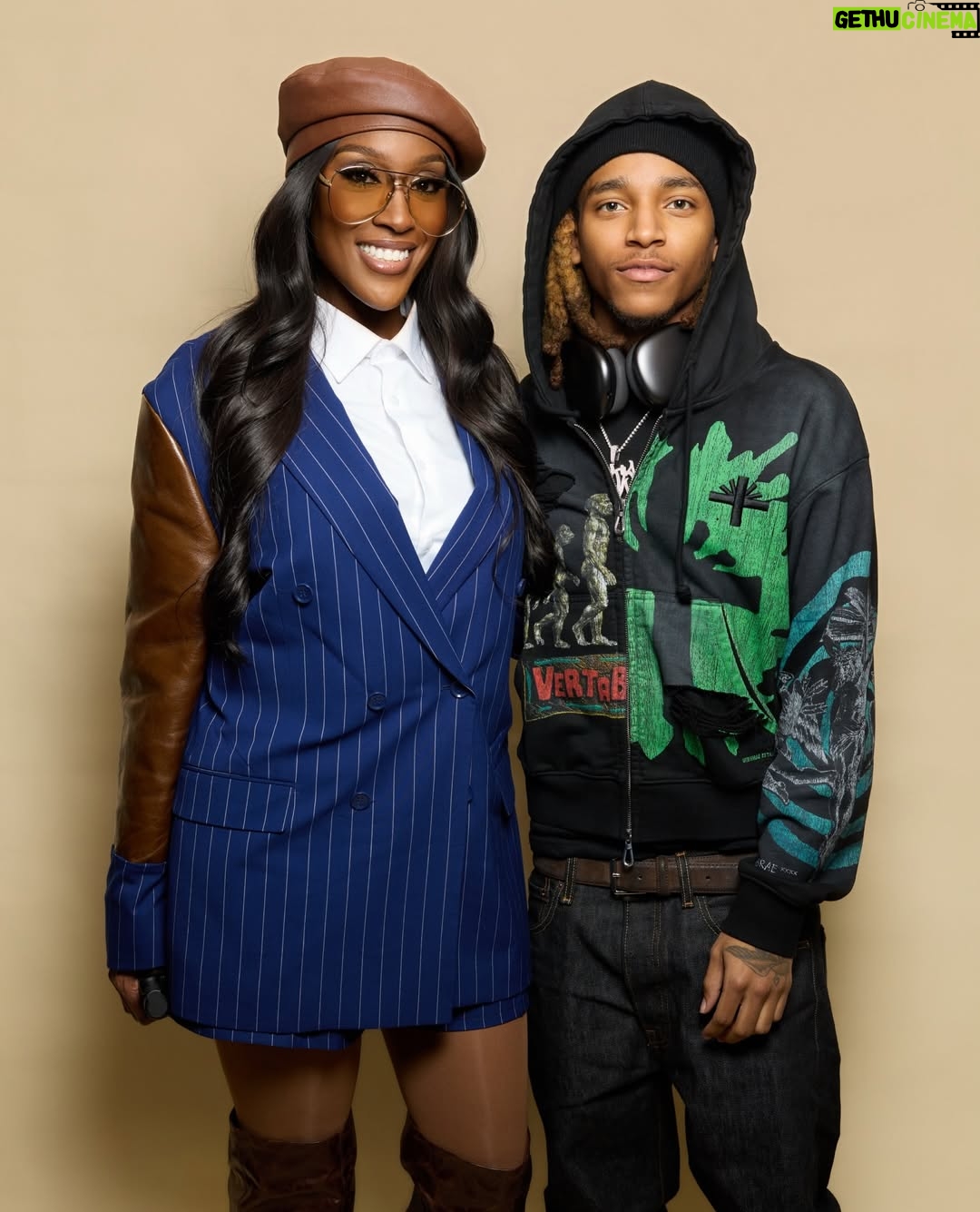 Taj Johnson-George - 41.3K Likes - I told Ant it would be a dream come true to bring out THEE SWV… and he made it happen 🥹 Ladies , I love you beyond words, each of you would nurture and show love to me in such beautiful ways throughout the course of my musical career. I appreciate that so deeply as I’ve grown as both an artist and a woman.. You will forever be MY SISTERS of course WITH VOICES 😘 
Thank you ♥️ @tajgeorge @therealcokoswv & @therealleleeswv I LOVE YOU ALL SO MUCH!!!!!

Young Mo is STILL Screaming, Literally WEAK