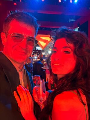 Tania Raymonde Instagram - a beautiful evening celebrating @superman last week with many people I truly adore (this Green Lantern especially) so if you haven’t yet had a chance to see this epic movie it’s pure joy and you’re going to love it 💚