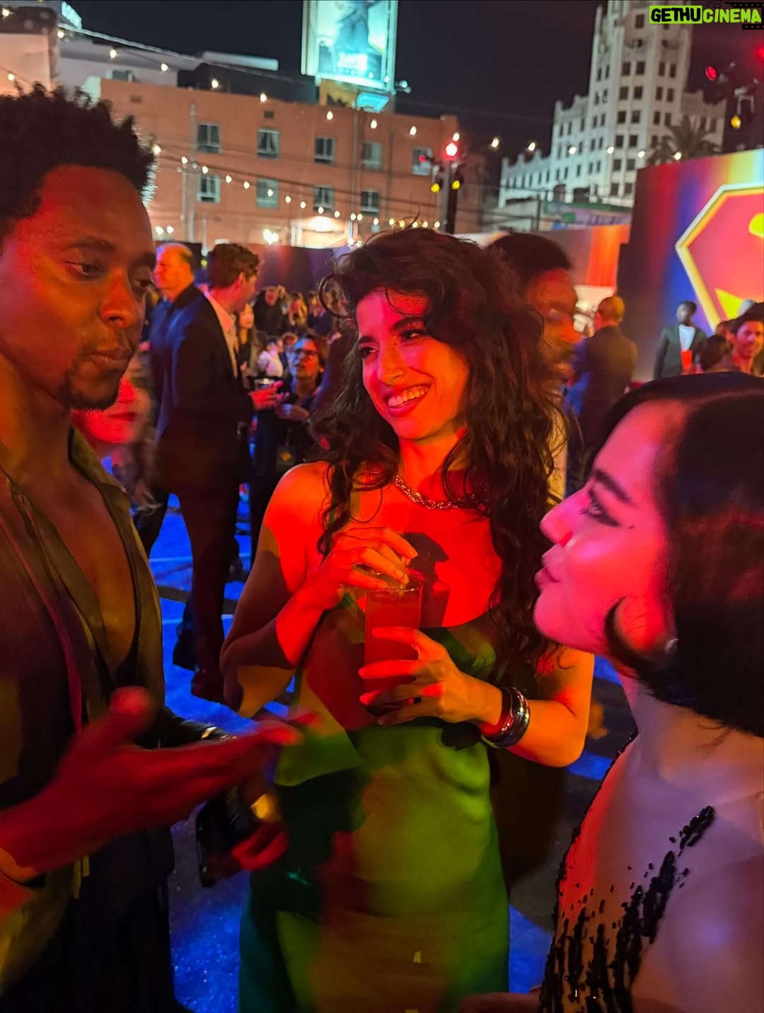 Tania Raymonde - 94.7K Likes - a beautiful evening celebrating @superman last week with many people I truly adore (this Green Lantern especially) so if you haven’t yet had a chance to see this epic movie it’s pure joy and you’re going to love it 💚