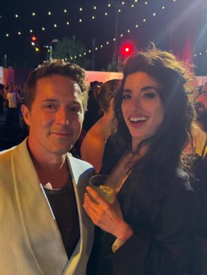 Tania Raymonde Instagram - a beautiful evening celebrating @superman last week with many people I truly adore (this Green Lantern especially) so if you haven’t yet had a chance to see this epic movie it’s pure joy and you’re going to love it 💚