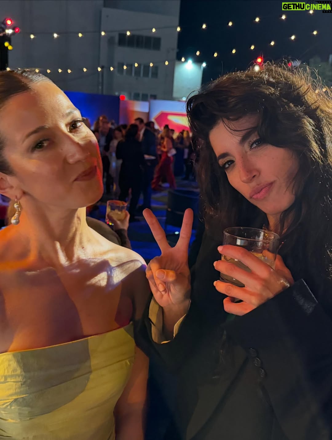 Tania Raymonde - 94.7K Likes - a beautiful evening celebrating @superman last week with many people I truly adore (this Green Lantern especially) so if you haven’t yet had a chance to see this epic movie it’s pure joy and you’re going to love it 💚