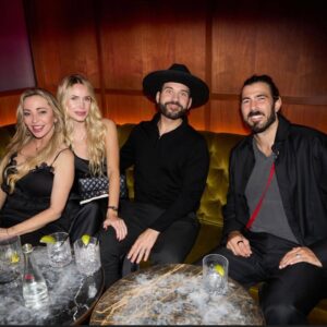 Tara Reid Instagram - Please join me in wishing my beautiful soul sister @tarareid a very happy birthday & love to @drbentalei for throwing a fabulous event raising funds for the incredible charity, where he performs miracles @hugsfoundationinc & also enjoy #tarareid choreography on the end slide 🩷💜 photo cred @ella_hovsepian