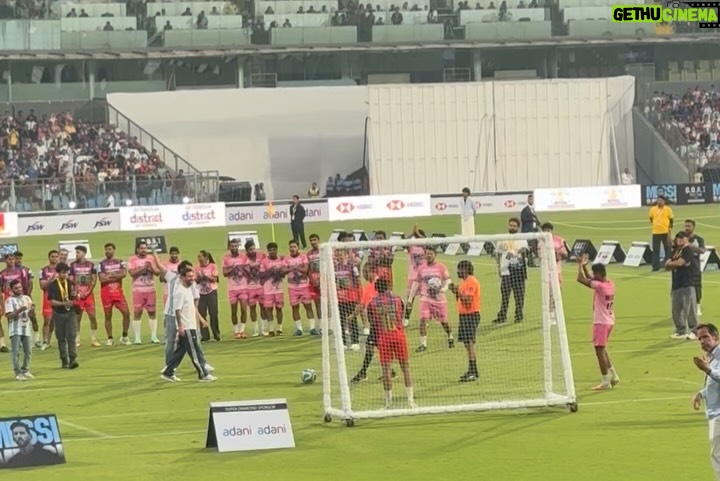 Tara Sharma - 5.3K Likes - Wow wow @leomessi @luissuarez9 @rodridepaul a dream and more for football obsessed Kai to meet you…Zen and us went for the Wankhede event after and as a footy family enjoyed it all!

A lil carousel

1 massive thanks @parthjindal @jsw_sports for truly the best Christmas come birthday come every present for our football loving kids. Kai has been playing since he was v little and his biggest idol is #messi so getting to briefly meet him and amazing Suarez and DePaul was beyond fab. Grateful for the surprise thank you. In the pic with fellow @mumbaicityfc teammate and friend Ranvir @gayatrichona and friends Khush @ishnakbyramjee and Abhayraj @kavi_jolly 
A massive thanks (adhering to your don’t tag 😂 haaha)!

2 appreciation 

3 four of us in the stadium when the #goat entered

4 penalty by goat @chetri_sunil11 who although injured played 

5 pen by Messssi 

6 the 3 goats 

7 flashback of Kai’s MCFC team.. a few pix and vids of the genuine passion for the beautiful game not just a momentary Messi moment

8 self training … for those following Indian football right now you may know it’s been a hard time with AIFF and ISL issues which has meant our kids and all professional clubs have had their training etc on suspension mode for a while. Self training is constant but really hope the problems at the higher levels are resolved soon and our kids and senior players and everyone is back to regular training and tournaments etc asap. A plea to anyone reading this who maybe able to help you please do so! 

9 when amazing Chhetri was a guest on my show speaking so inspirationally. Please do watch on #thetarasharmashow YouTube channel. Link in story swipe up.

10 Kai now juggles upto 1200 I think…this vid was a few years ago when at 174

11 K at 7 ish…passion started young 

12 a more recent match 

Sharing all this to say meeting these players means a lot. Each to their own for why but for kids who adore football it is v inspiring. 

13 just 

14 MFA

15 WorldCup and Us 

Lovely also to watch younger kids play at the event, many we know..kudos!

Sorry for the ramble, I am a soccer mom haaha!

Thx @jsw.group @jsw.foundation 

Onward and upward touch wood😀🧿⚽️❤️

#staysafe