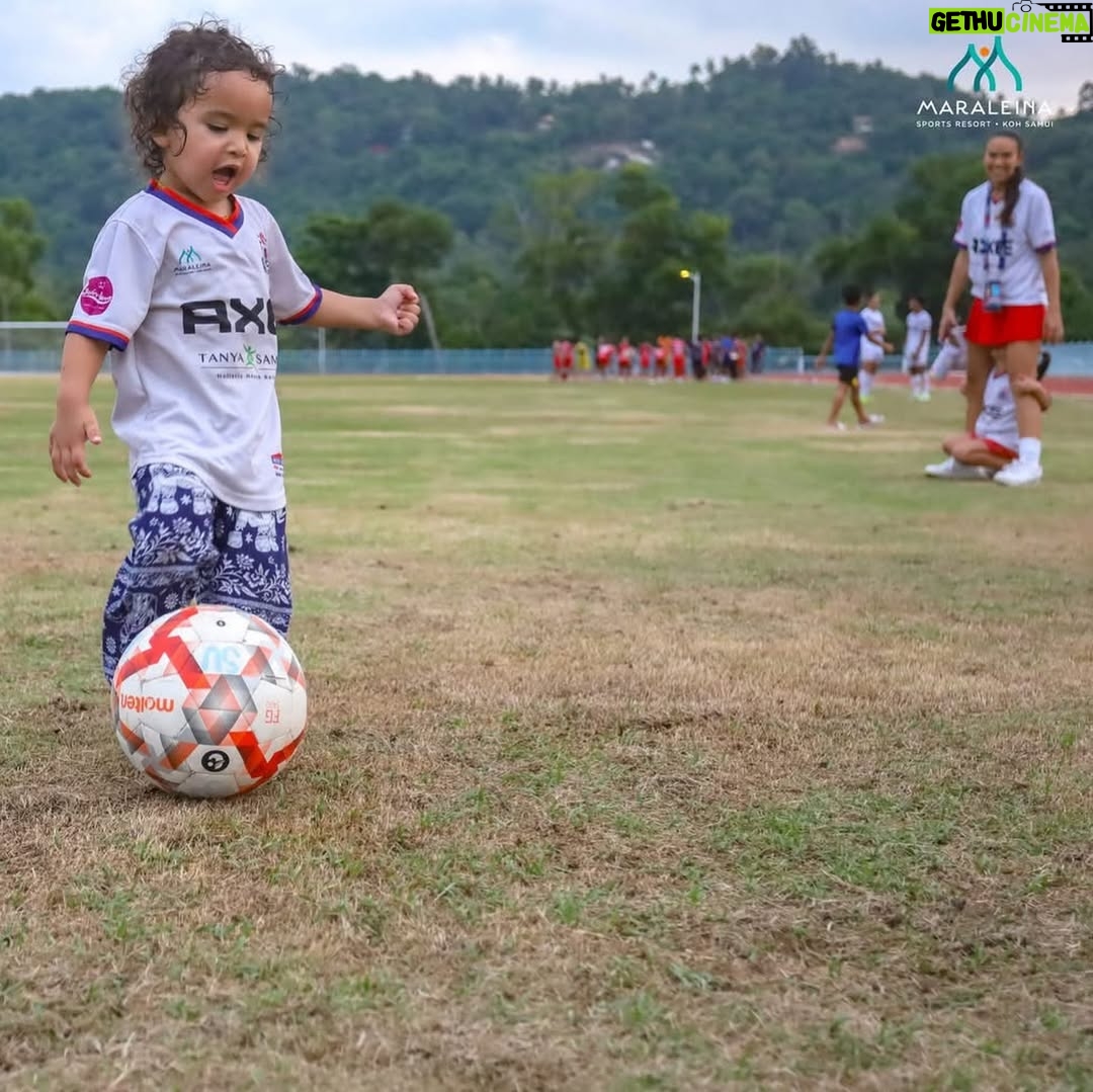 Taya Rogers - 4K Likes - Happy Father’s Day to the man showing our kids how to work hard, live with passion, & chase your dreams with unwavering determination 💖⚽️🏝️🐒💪🏽 

You put a team together in record time, worked on every aspect of making Samui United a reality for the island that raised you, and continue to find ways to provide opportunities for the other kids on the island who, like you, spent their childhood turning every space into a football pitch and every coconut into a goal worthy ball. 

And now here we are- 6 months of Samui United, 4 months of training, late nights planning, early mornings & late nights spent navigating the challenges of bringing this dream to life, and we are ⚡️UNDEFEATED⚡️- Our little ragtag team of islanders, reflecting your passion right back at you, backed by an island of people who never thought they’d see the day they’d have a professional team to cheer for…. And we’re on our way to the finals 🌟⚽️💪🏽🏝️🐒💪🏽 

You amaze me every day and I am so grateful I get to be by your side for this journey. As far as I’m concerned, we’re already winning 💖