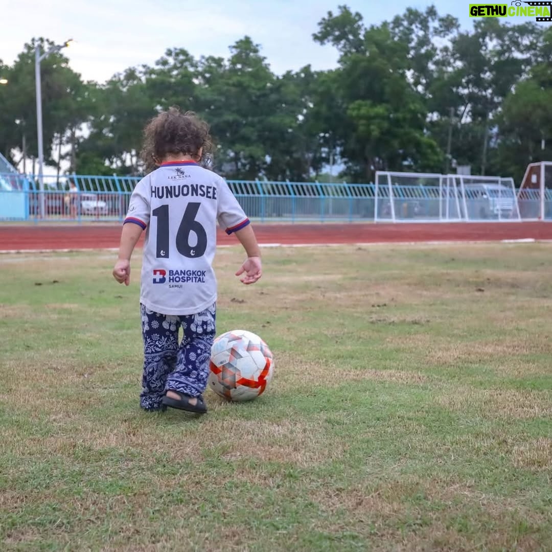Taya Rogers - 4K Likes - Happy Father’s Day to the man showing our kids how to work hard, live with passion, & chase your dreams with unwavering determination 💖⚽️🏝️🐒💪🏽 

You put a team together in record time, worked on every aspect of making Samui United a reality for the island that raised you, and continue to find ways to provide opportunities for the other kids on the island who, like you, spent their childhood turning every space into a football pitch and every coconut into a goal worthy ball. 

And now here we are- 6 months of Samui United, 4 months of training, late nights planning, early mornings & late nights spent navigating the challenges of bringing this dream to life, and we are ⚡️UNDEFEATED⚡️- Our little ragtag team of islanders, reflecting your passion right back at you, backed by an island of people who never thought they’d see the day they’d have a professional team to cheer for…. And we’re on our way to the finals 🌟⚽️💪🏽🏝️🐒💪🏽 

You amaze me every day and I am so grateful I get to be by your side for this journey. As far as I’m concerned, we’re already winning 💖