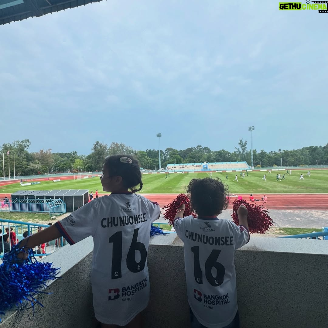 Taya Rogers - 4K Likes - Happy Father’s Day to the man showing our kids how to work hard, live with passion, & chase your dreams with unwavering determination 💖⚽️🏝️🐒💪🏽 

You put a team together in record time, worked on every aspect of making Samui United a reality for the island that raised you, and continue to find ways to provide opportunities for the other kids on the island who, like you, spent their childhood turning every space into a football pitch and every coconut into a goal worthy ball. 

And now here we are- 6 months of Samui United, 4 months of training, late nights planning, early mornings & late nights spent navigating the challenges of bringing this dream to life, and we are ⚡️UNDEFEATED⚡️- Our little ragtag team of islanders, reflecting your passion right back at you, backed by an island of people who never thought they’d see the day they’d have a professional team to cheer for…. And we’re on our way to the finals 🌟⚽️💪🏽🏝️🐒💪🏽 

You amaze me every day and I am so grateful I get to be by your side for this journey. As far as I’m concerned, we’re already winning 💖