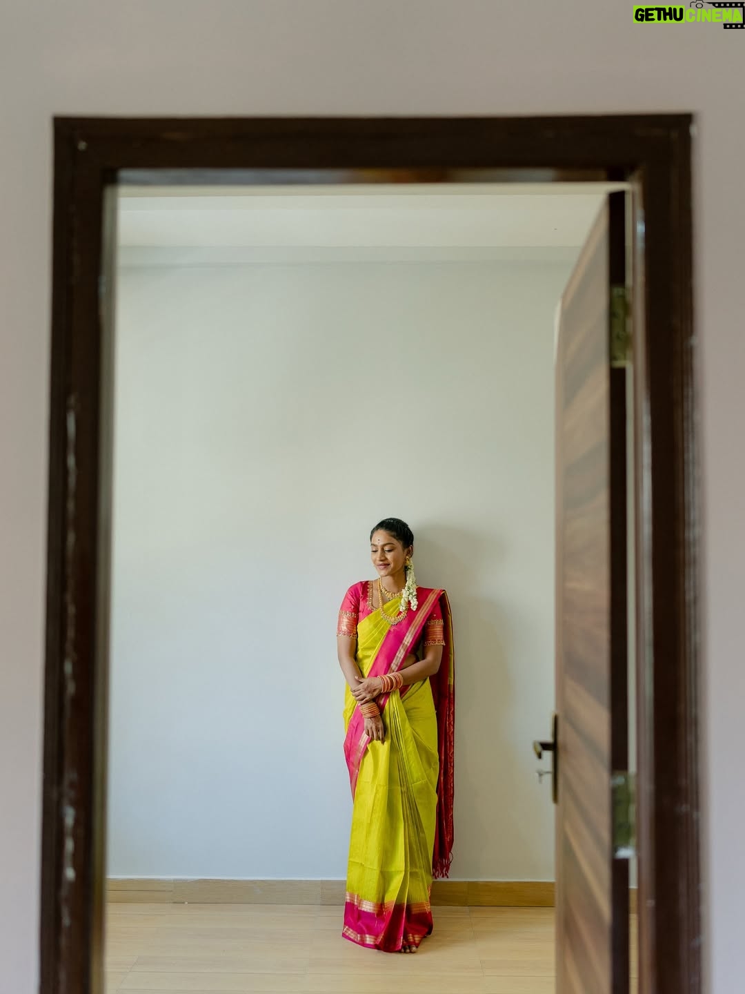 Teja Venkatesh - 48.8K Likes - All smiles, silk and sunshine for my special day 🤍🥹

This Saree is sooo special for me !Thanks to my Man who always makes me feel special and blessed 🤍🥹♾️ 

Beautiful blouse stitched by @niga_designers 🤍

#ponnu #specialday #sunshine #nov1st #birthdayspecial