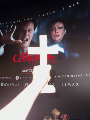 Tessa Netting Instagram - HAPPY CONJURING WEEKEND TO ALL WHO CELEBRATE 🙏✝️🩸🪞🎉 #TheConjuring Last Rites in theaters now!! #wbinvited