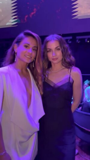 Tetiana Gaidar Instagram - When you think of them, do you think of🔥 will you be seeing @ballerinamovie in theaters 🩰?

Styled by @cdicelove13 @olya.revutska 
Hair @robertramoshair 
Make up @makeupbylez 
PR @icon_pr 

Deconstructed Tuxedo Dress @gennyofficial 
Shoes: @maisonvalentino 

White dress:
@lever_couture
Shoes: @fendi