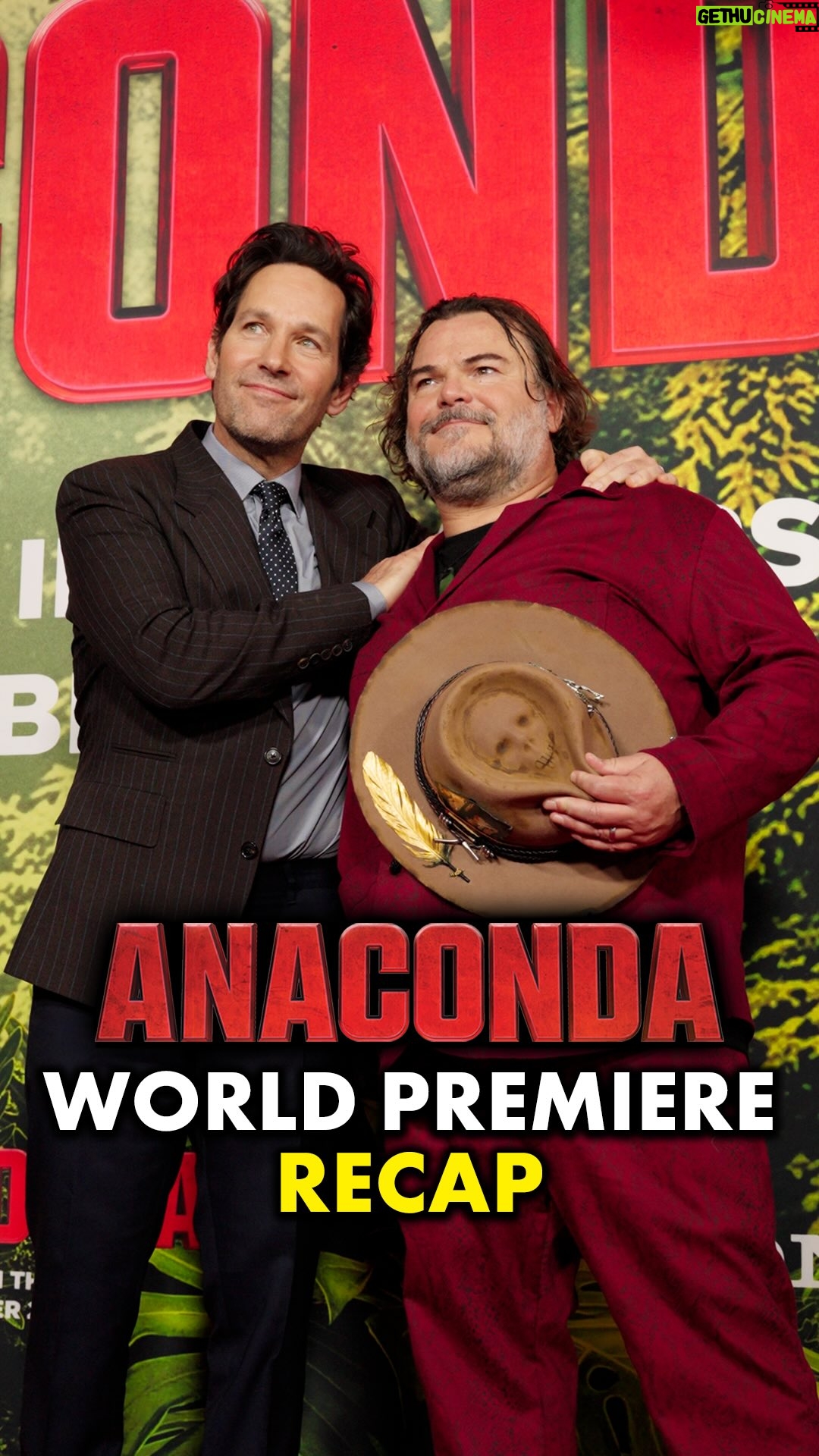 Thandiwe Newton - 10.8K Likes - The only funnier thing than this cast is the movie itself.

Don’t miss Jack Black and Paul Rudd in #AnacondaMovie – the comedy event of the holiday season is in theatres this Christmas. Get tickets now.