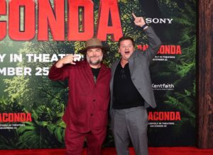 Thandiwe Newton Instagram - Things got wild at the #AnacondaMovie World Premiere.

Don’t miss the holiday’s biggest comedy – in theatres this Christmas. Get tickets now.