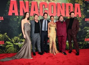 Thandiwe Newton Instagram - Things got wild at the #AnacondaMovie World Premiere.

Don’t miss the holiday’s biggest comedy – in theatres this Christmas. Get tickets now.