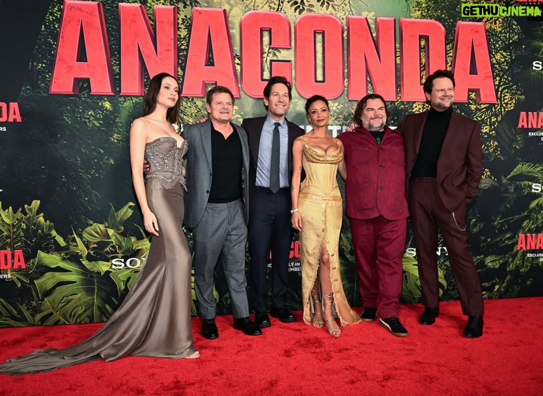 Thandiwe Newton - 4.6K Likes - Things got wild at the #AnacondaMovie World Premiere.

Don’t miss the holiday’s biggest comedy – in theatres this Christmas. Get tickets now.