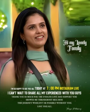 Thanuja Puttaswamy Instagram - Hi my dearest Thanuja Family 🫶
Today is all about YOU & ME 💕
I’m coming LIVE today at 7 PM on Instagram to interact with each one of you.
So many emotions are waiting to flow —
smiles 😊, laughter 😄, happy tears 🥹, memories 🤍 and heartfelt conversations 💫
This journey wouldn’t be this special without your love, support, and endless encouragement.
Let’s sit together, talk freely, relive moments, share feelings, and enjoy every emotion that connects us 💞
Come, chat with me, feel the bond, and let’s create a beautiful live filled with love & emotions ✨
See you all at 7 PM sharp 🫶💕
#Thanuja #ThanujaPuttaswamy
#thanujaputtaswamy #actorthanujaputtaswamy #thanujaputtaswamy