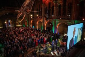 Theresa May Instagram - Delighted to visit the @natural_history_museum last night for the Countdown to COP30: Mobilising Action for Climate and Nature event alongside @theroyalfamily and @princeandprincessofwales

It was an honour to take part in the @woodlandtrust photo exhibition raising awareness of UK nature and protecting our precious environment.