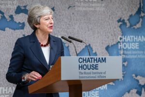 Theresa May Instagram - Delighted to have been appointed a President of @chathamhouse_org

At a time of extraordinary geopolitical change, the ethos and mission of the Institute have never been more important or valuable. Looking forward to working with the team over the years ahead.