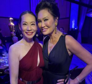 Tia Carrere Instagram - Tremendous event  @theacademy #governorsawards and the stars sure came out last night to honor @tomcruise @dollyparton @therealdebbieallen and #wynnthomas  Thank you my love, my gov @pedebevec  Thank you for my fashion @pueyquinones