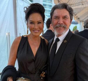 Tia Carrere Instagram - Tremendous event  @theacademy #governorsawards and the stars sure came out last night to honor @tomcruise @dollyparton @therealdebbieallen and #wynnthomas  Thank you my love, my gov @pedebevec  Thank you for my fashion @pueyquinones