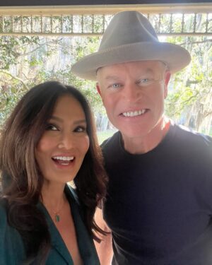 Tia Carrere Instagram - There’s  nothing like getting to work with longtime friends like @neal_mcdonough and @ruvemcdonough 💕💕 *missing you in this picture Ruvé!*