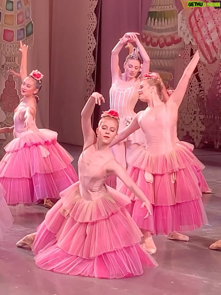 Tiler Peck - 13K Likes - Officially kicked off the Nutcracker season last night with my first performance of Dewdrop! 

It was so amazing getting to see new and familiar faces in the audience last night ❤️ Thank you to everyone who came out to support us!

Now let’s get the Christmas season started! And yes Nyla is obviously loving all this new attention 🐶 

#ballet #ballerina #dance #dancer #nutcracker #dewdrop #performance #thingstodoinnyc #photos #carousel