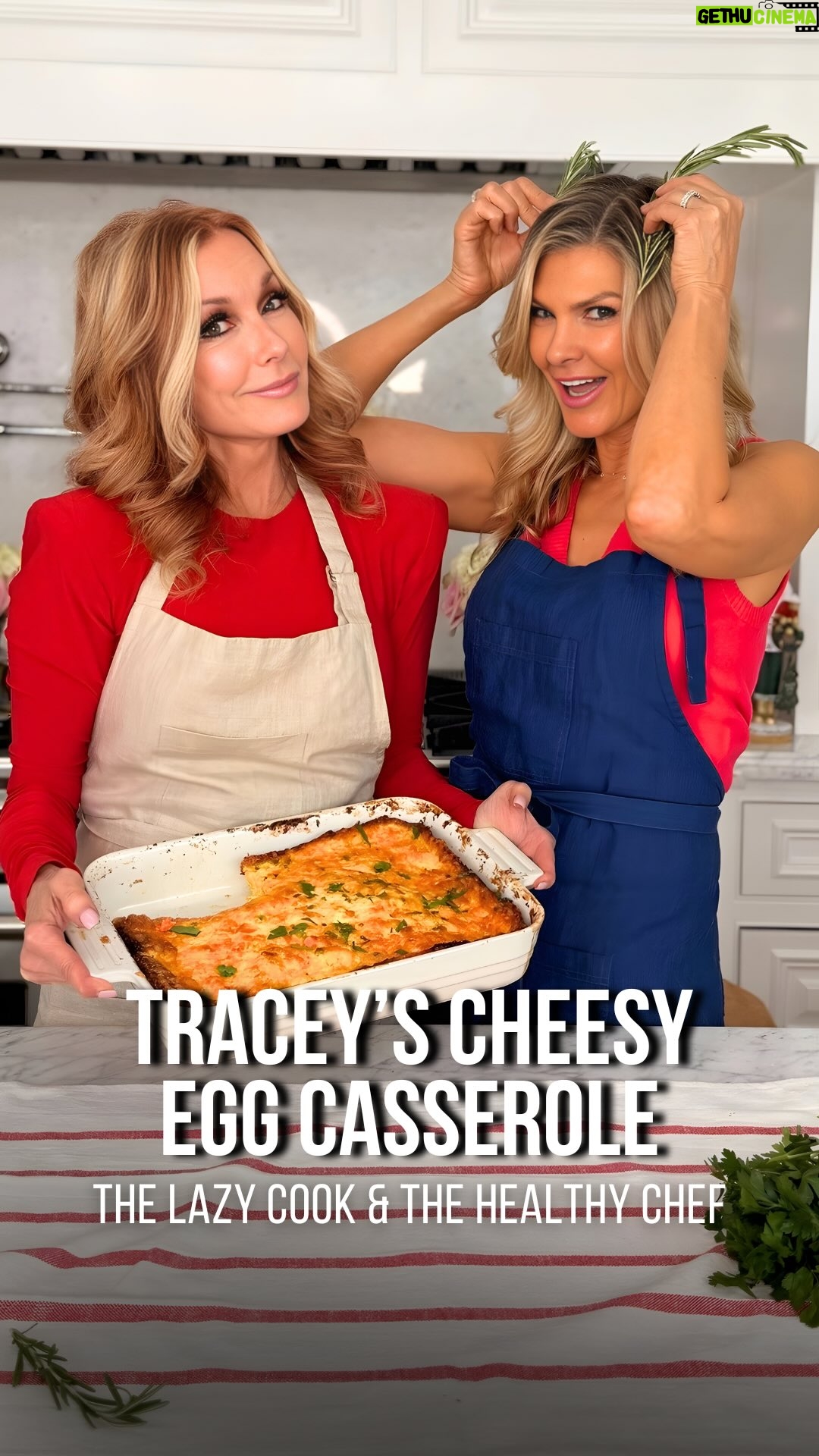 Tracey E. Bregman - 60K Likes - 🎄🍳 Tracey’s Christmas Cheesy Egg Casserole 🍳🎄
 Some recipes are delicious… and some recipes come with a story that makes them even better. This one has both.

Tracey learned this cozy, comforting casserole from her dear friend and Young & The Restless co-star @bethmaitlanddqb Beth Maitland, and it originally came from Beth’s mom, Dottie. It’s been loved for generations — and now it gets to live on in your Christmas morning lineup, too.

It’s cheesy (in the best way), feeds everyone, and has that magical “wow, you really made this?” energy… despite being incredibly easy. Which makes it exactly the kind of recipe The Lazy Cook & The Healthy Chef adore.

📺 Come cook   laugh with us on YouTube! (Links in bio)
 Subscribe → thelazycookandthehealthychef

Full Recipe:
Ingredients:
- 12 large eggs
- 2 cans cream of celery soup
- 16 oz frozen mixed vegetables
- 8 oz Monterey Jack (divided)
- 8 oz cheddar (divided)
- Flat-leaf parsley

Instructions:
- Preheat oven to 425°F. Grease 9x13 dish.
- Blend eggs   cream of celery until smooth.
- Fold in veggies   half the Jack   half the cheddar.
- Pour into dish   top with remaining cheese.
- Cover with foil → bake 60 minutes.
- Check center; uncover last 10 min for browning.
- Rest 5–10 min. Garnish   serve warm.

A comforting casserole, a Christmas tradition, and a family recipe we’re truly honored to share.

 If you make it, tag us — and Merry Christmas from our kitchen to yours. 🎄✨

#christmasbreakfast #breakfastrecipe #christmasrecipe #breakfastinspo #easyrecipes