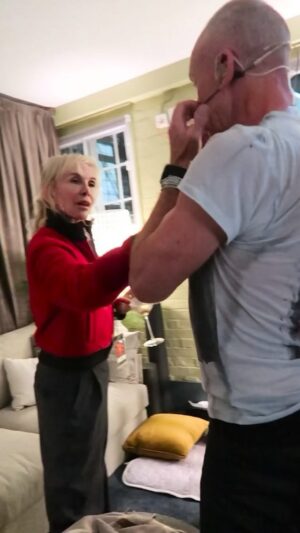 Trudie Styler Instagram - #MusicMonday: a little behind the scenes from the O2 Forum Kentish Town in London @theofficialsting 🎶