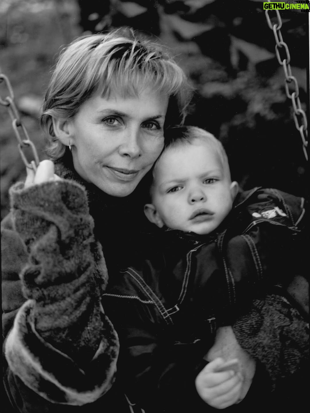 Trudie Styler - 8.7K Likes - Happy Birthday Giacomo. Thirty years ago, I held a little boy in my arms who already seemed determined to do things his own way.
What I didn’t know then was quite how determined he could be, or how far that would take him.
So very proud of the 30 year old gentle and courageous man you’ve become 💙 @gsums95