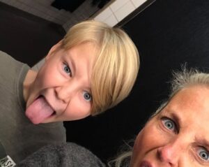 Ulrika Jonsson Instagram - Happy 17th Birthday to my bonus baby!
The child I didn’t think I’d have because 3 seemed more than enough.
But then 10lbs of you ‘popped’ out when I was 41 and now you tower above me at 6’2”.
I love you so much and our relationship which has, at times, been like a walk through Jurassic Park.
You’re becoming a fine young man.
And a bit of a weirdo with your insistence on an ice cube in your tea in the mornings.
Today is yours, Malcolm Charles Tripp.

Love,
mamma x