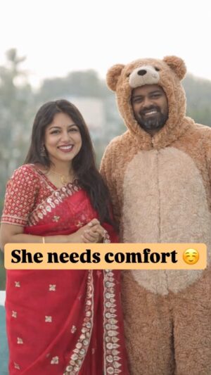 VJ Tara Instagram - Happiness looks like this , this is Me for my Wife 
.
.
.
#wife #love #husband #marriage #family