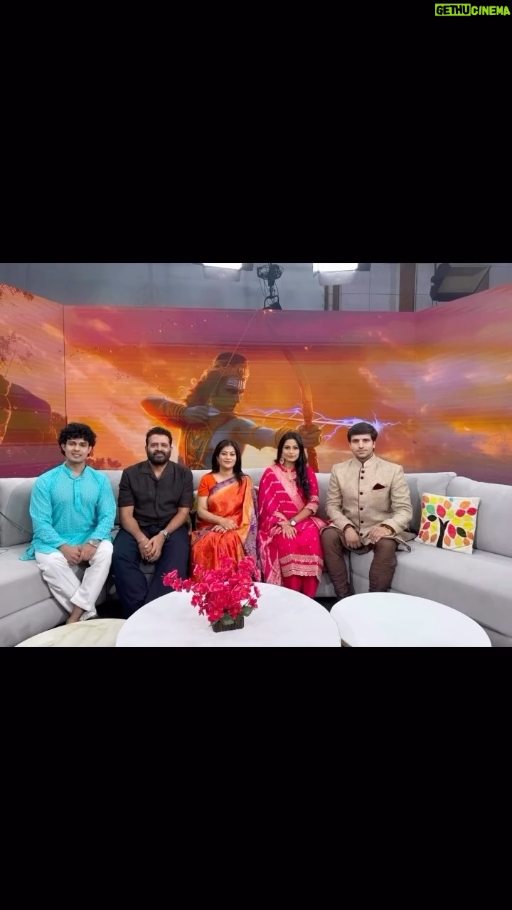 Vaibhavi Kapoor - 2K Likes - Had a great interview with DD National! Grateful for the opportunity to share our journey and insights with such a wide-reaching platform. Thank you to the entire team for the thoughtful conversation and warm welcome! @ddnational 

Keep watch Kaakbhushundi Ramayan from Monday to friday at 7pm and also on waves ott app @waves_ott