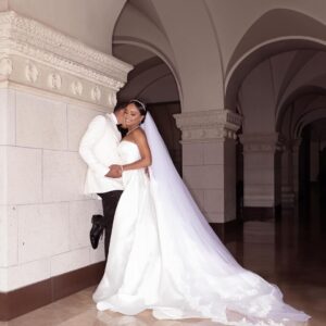 Vanessa Bell Calloway Instagram - Happy 2nd  Wedding Anniversary to Mr & Mrs Prince!!! @zprince.co @allyycali Two years ago today November 25th God brought you two together as you said “I Do” and our families became one! I wish you continued love and the best life possible together. May you have many many more wonderful anniversaries 🎉🎉🎉🎉🎉🎉🎉🍾🍾🍾🍾💞💚💜💛