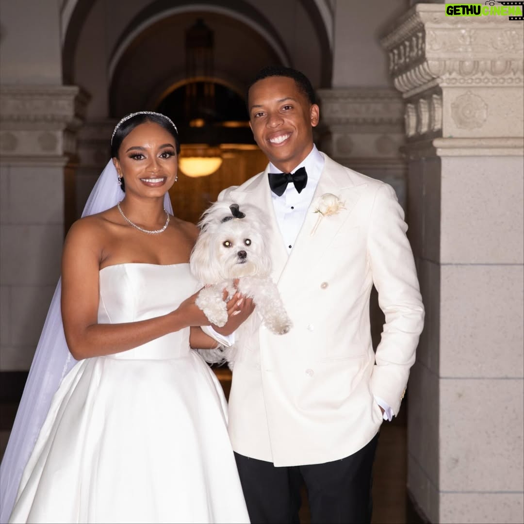 Vanessa Bell Calloway - 10.9K Likes - Happy 2nd  Wedding Anniversary to Mr & Mrs Prince!!! @zprince.co @allyycali Two years ago today November 25th God brought you two together as you said “I Do” and our families became one! I wish you continued love and the best life possible together. May you have many many more wonderful anniversaries 🎉🎉🎉🎉🎉🎉🎉🍾🍾🍾🍾💞💚💜💛