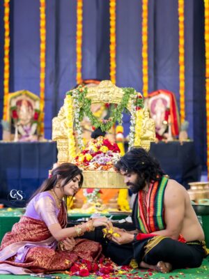 Vasanthi Krishnan Instagram - Happy birthday to love of my life ❤️, you pamper me like my mother, you guide and protect me like my father, you are my best friend where I can do all nonsense. My handsome husband you are my everything. Glad we performed padi Pooja rituals at home today on the occasion of your birthday lord Ayyappa blessings to you and our family ✨🙏🏻
.
.
.
.

Photography @candid_shoooter_ 📸

#instagram #inspirational #devotional #vibe #instamood