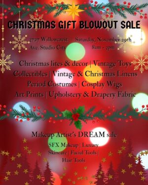 Ve Neill Instagram - Please join me on the Saturday after Thanksgiving for the last sale of the year. Bring your friends, family and coworkers. There will be lots of buy two get one free deals! Start your Christmas gift shopping off right!!