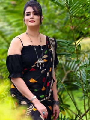 Veena Ponnappa Instagram - @veena_ponnappa_vnaa ❤️🫶

"Shine bright today ..💖
your joy is contagious and it lights up the world...✌️"

#veenaponnappa #veena #sandalwood #nammabengaluru #kannadaactress #workmode #instagram #InstaBeauty #eleganceinblack #confidentvibes #ootd #photoshoot #boldandbeautiful #styleinnature #powerfulvibes #portraitperfection #blacklover #frock #elegancepersonified #frocklove #beyourownkindofbeautiful#kannadaactresses😲😲 #teluguactress

Credits @deepak_ravi_cs ✌️👌