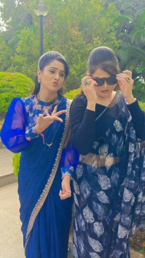 Veena Ponnappa Instagram - Amma chappin maata vinaledra 😂
#comedy #reelinstagram #keerthibhat #keeka #banglore #fun