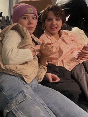 Violet McGraw Instagram - So proud of my sister @madeleinemcgraw I was so happy to get to visit set @blackphonemovie now in theaters!! I want to see it again!! Who wants to come with me!???? #blackphone2