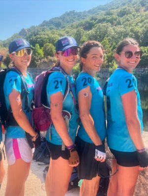 Wafa El Mejjad Instagram - CORSICA RAID FEMINA - ÉDITION SUD 🔥☀️

J’ai ri , j’ai transpiré (un peu), j’ai douté (beaucoup), j’ai pleuré (toujours)… une aventure humaine inoubliable, on l’a fait ensemble🥈❤️‍🩹

Merci à ma binôme Angela, une vraie guerrière  team #20 🩷
Merci à nos acolytes team #21 sans qui nous n’en serions pas là. La ligne d’arrivée main dans la main🫶🏼 on n’oubliera jamais… 🩵
Et big up à la team #1 , on se sait les filles…🔥

#tuestaseulelimite