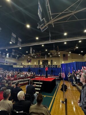 Winsome Earle-Sears Instagram - 📍Loudoun - Stop 15

Loudoun, you brought the energy! Thank you for standing up for common sense.

Make sure to get out and vote on Tuesday! We must vote for commonsense Republicans up and down the ballot.

We’ve made great progress these past four years, and we need to keep it. Vote Republican to keep Virginia on the right track. 🇺🇸