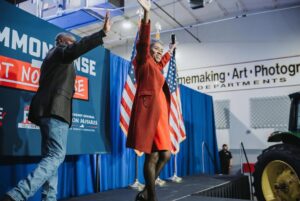 Winsome Earle-Sears Instagram - 📍Harrisonburg - Stop 12

My friend @johnreidforva and I loved meeting all of you in Harrisonburg! You know that we must protect and defend our Commonwealth, communities, and children.

As Governor, I will work for you every day. We have to stay on the right track and win for Virginia!

Ever forward 🇺🇸
