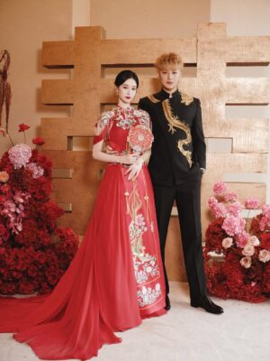 Xu Yiyang Instagram - 梦中的婚礼💍
We’re married ❤️