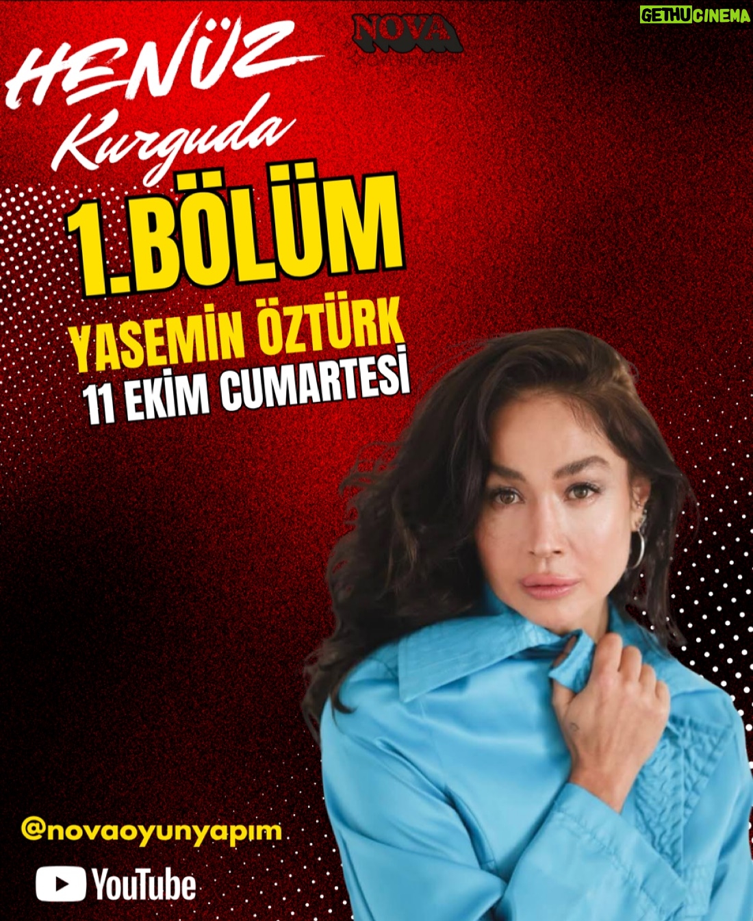Yasemin Öztürk - 144 Likes - 🎬 Henüz Kurguda – İlk Bölüm 11 Ekim Cumartesi @novaoyunyapim #youtube kanalımızda yayında ! 

HENÜZ KURGUDA 📽 @henuzkurguda 
Hazırlıklar eksik, stüdyo karışık, planlar yarım...
Ama kamera kayıtta —
ve Yasemin Öztürk içeri giriyor!

Her şey ters giderken,
en samimi anlar tam da o anda ortaya çıkıyor.

Henüz Kurguda — konukların en gerçek hâliyle, yaratıcı kaosun ortasında!

📅 11 Ekim Cumartesi
📍 Nova Oyun Yapım YouTube kanalında!

#HenüzKurguda #YaseminÖztürk #NovaOyunYapım #program  #realtyshow #youtubetürkiye