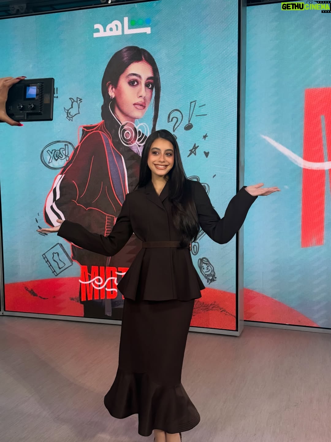 Yasmina El-Abd - 271K Likes - @sabahelkheiryaarab thank you for having me to promote MIDTERM, always nice to be back in the studio 🌹

@fendi @bykarenwazen