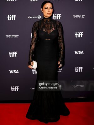 Yasmine Al Massri Instagram - Still recovering from the overwhelming Love that @tiff_net Toronto showed us at The Gala International premiere of @palestine36film written and directed by @annamariajacir .. The first time a Palestinian movie ever programmed for such a prestigious opening.. we held our grieve and we held our pride and we held hands.. colleagues, community and literally everyone who showed up to the screenings.. #thankful #blessed #grateful and not done #showingoff because this was just our first Premiere.. what an #honor and what a #responsibility to be a #palestinian #story teller .. scary #heartbreaking all while #built everyone of my #backbone s and my #soul .. What’s beautiful about it all is knowing this film will win your hearts #one #scene #character at a #time 🎥… is my #life.. some of my acting colleagues are in the pictures @karimdaoudanaya  @zaid_ghazal7  @dhaferlabidine and #billyhawle