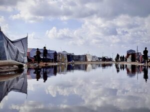 Yasmine Al Massri Instagram - Rain that soaks to the bone, with nowhere to get dry. 

The rain in Gaza is flooding tents, soaking shelters and destroying the only belongings that Palestinian people have. 

It is more than devastating. Palestinians have been surviving through a genocide, through continuous bombardment, homes and community crumbling into rubble, famine and starvation, a complete destruction of health infrastructure. And now, the rain is destroying and dampening any refuge or shelter that existed. 

Our partners are doing everything they can, but in the face of such destruction, it is harder than ever to create conditions that can keep people safe or give them the chance to heal. 

At least 347 people, including 136 children, have been killed in Israeli attacks since the ceasefire was declared, while Israel has continued to block aid and desperately needed medical supplies. 

We call on the international community to act, and to hold Israel’s Government accountable for war crimes. 

Please share. Please donate to support our partners work via the link in our bio. 

End the genocide. 

Images from our partner @aneraorg