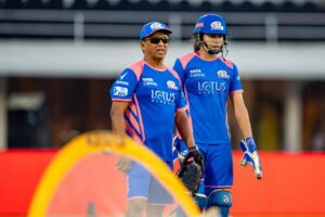 Yastika Bhatia Instagram - Thank you to the entire Mumbai Indians family for the support, faith, and opportunities. I’ll always carry these memories with me.
@mumbaiindians 💙