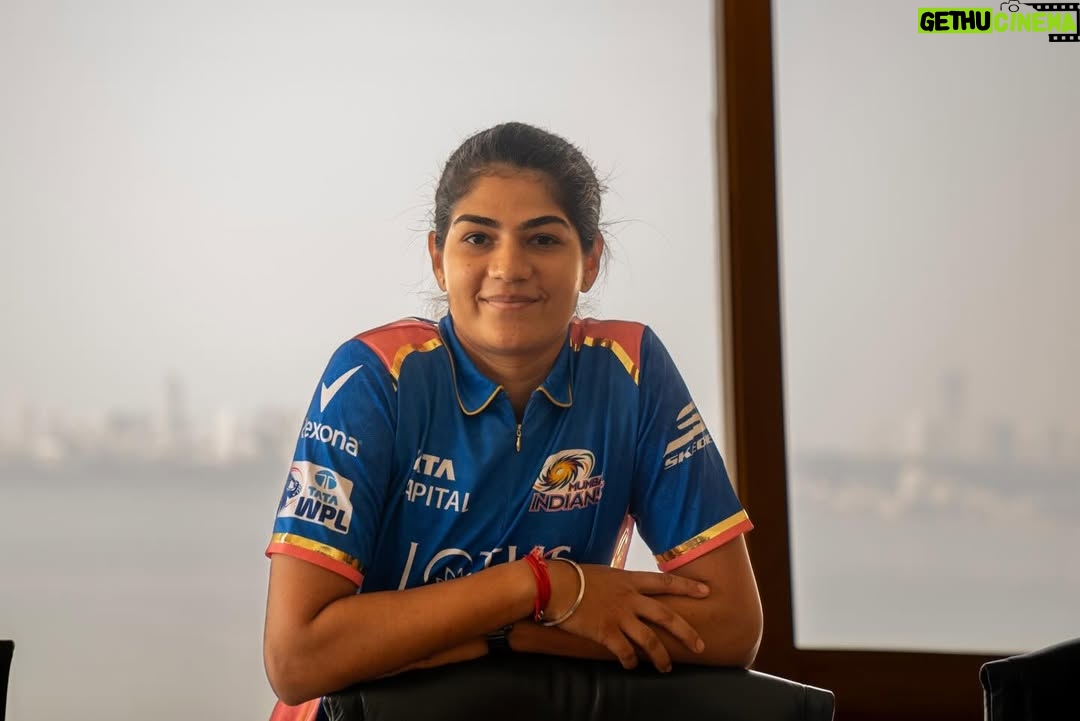 Yastika Bhatia - 64.1K Likes - Thank you to the entire Mumbai Indians family for the support, faith, and opportunities. I’ll always carry these memories with me.
@mumbaiindians 💙