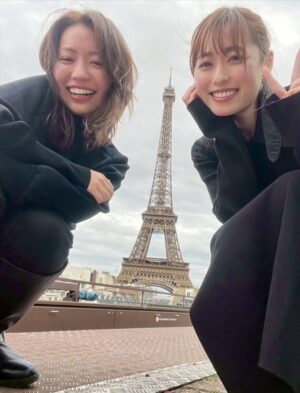 Yuno Ohara Instagram - 🗼🇫🇷🎨🥐
ㅤㅤㅤㅤㅤㅤㅤㅤㅤㅤㅤㅤㅤ
少し前のパリ旅行の思い出たち♡
沢山笑って、食べて、観光して。
心が満たされた時間でした☺︎
はるちゃんいつもありがとう！✨
