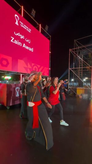 Zain Awad Instagram - الف مبروك تأهل منتخبنا الوطني إلى نهائي كأس العرب 🏆❤️
وشكراً @arabcupqa على هذا التنظيم الرائع
#زين_عوض #كأس_العرب