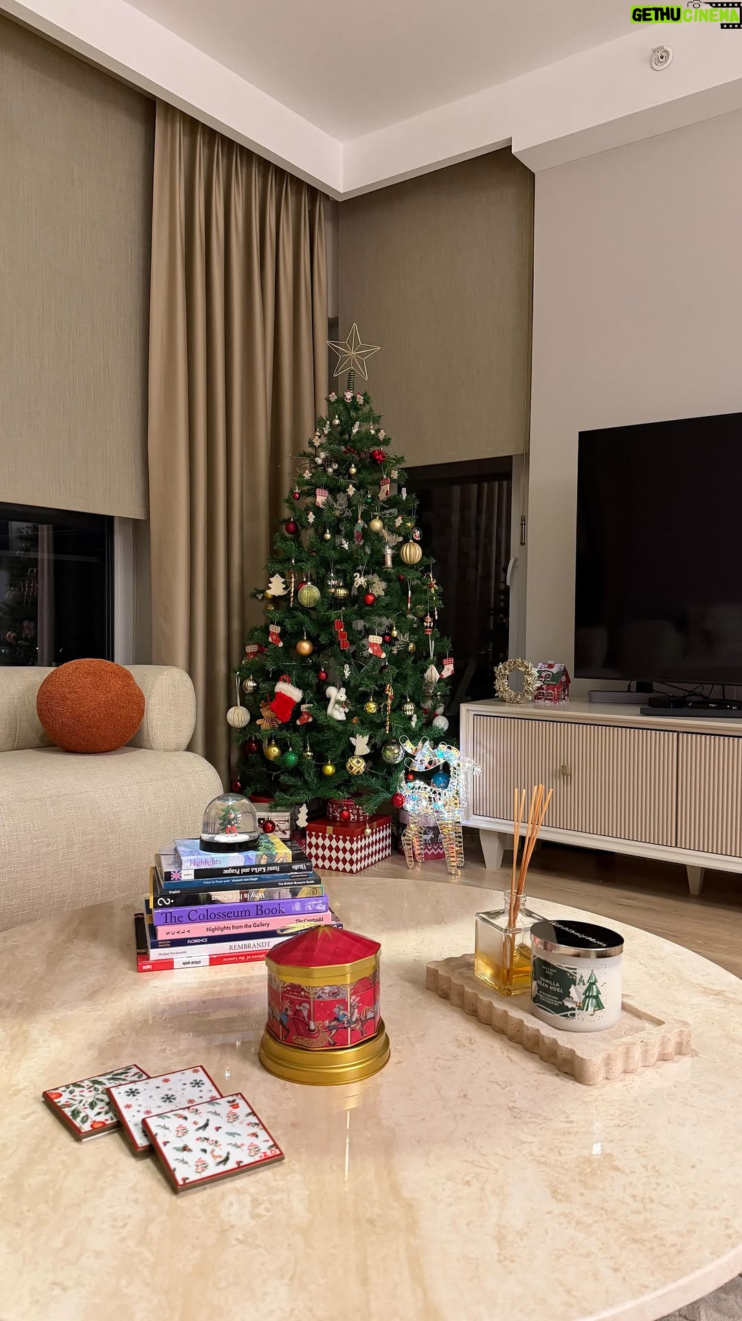 Zeynep Özkaya - 22.9K Likes - Bu sene biraz rötarlı oldu ama bizim ev sonunda ilk yeni yılına hazır yorumlarınız alalım🥹❤️🎄